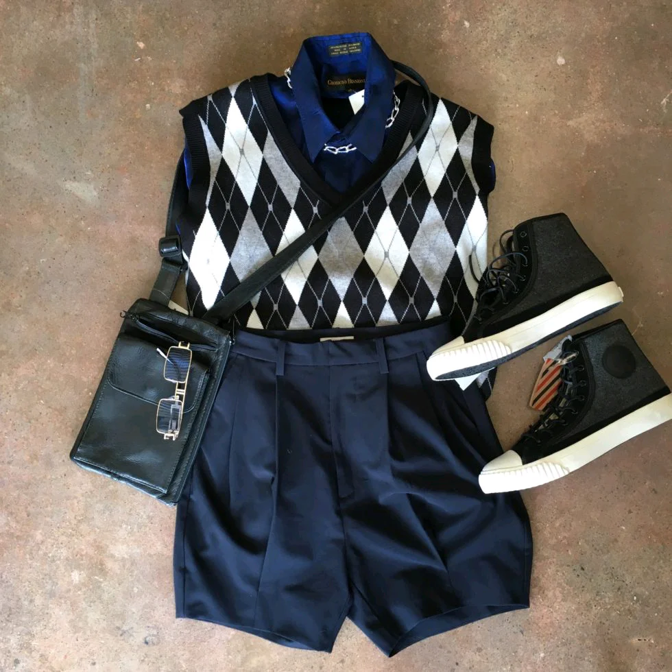 Back to School Outfits 3.13 TX2 Argyle Sweater Vest 980x980