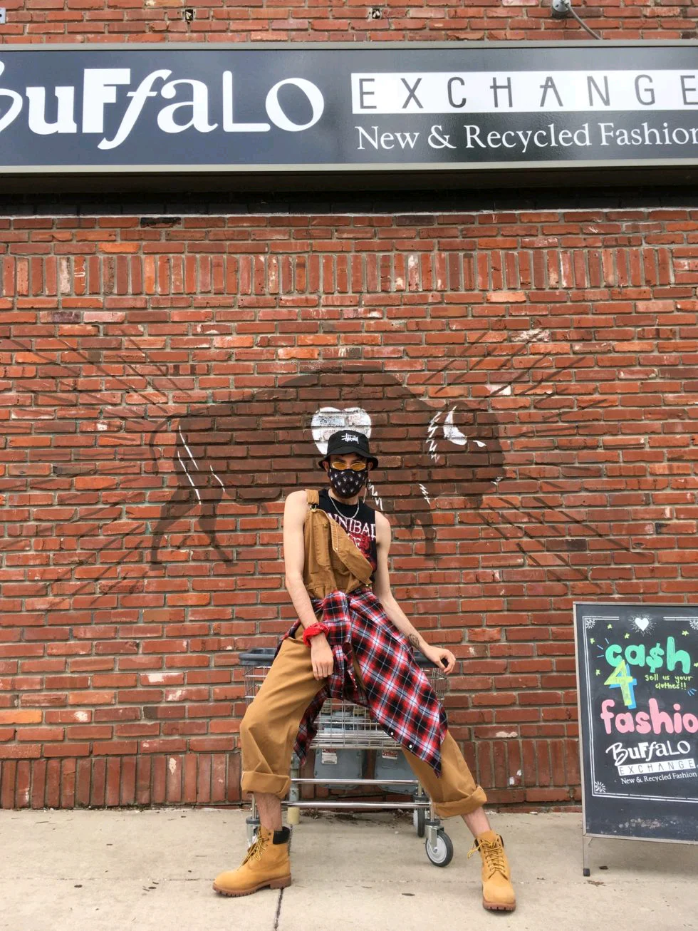 5.18 MO1 Overalls Plaid Waistshirt 2 980x1306